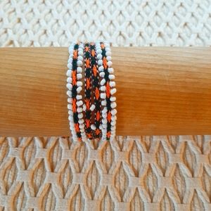 Handcrafted Watana Beaded Wrap Bracelet